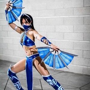 Kitana Fan Blade Kit Costume Prop - Mortal Kombat 9 (Fans only)