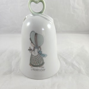 ENESCO Precious Moments December Bell~1987 Samuel J. Butcher