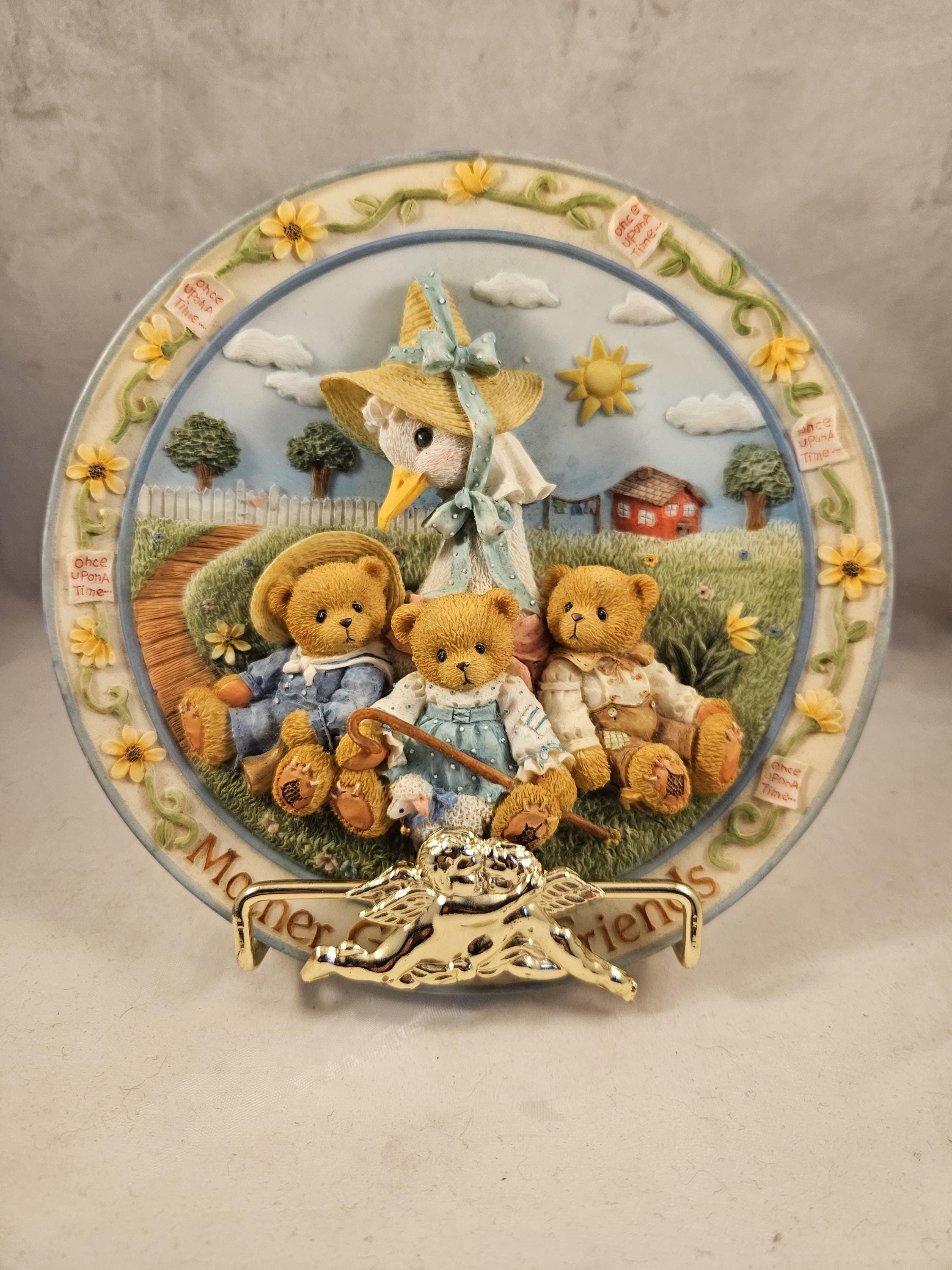 Cherished Teddies Plates - Etsy