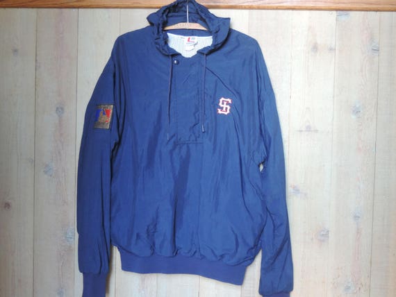 Vintage Nylon Windbreaker Baseball  Jacket Profes… - image 5