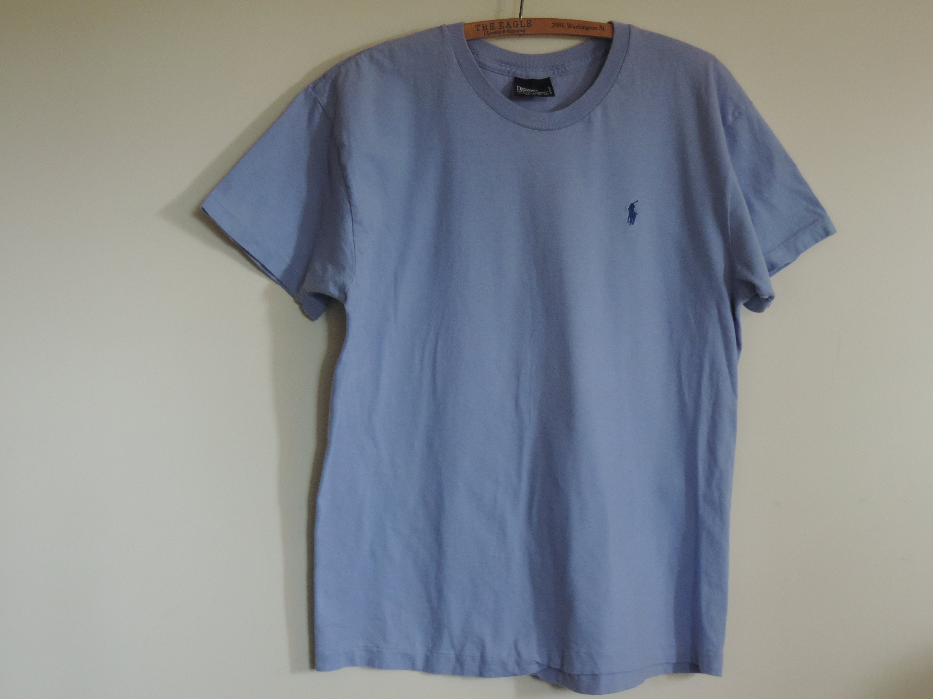 90's Polo T Shirt Ralph Lauren T Shirt Lavender/polo Logo - Etsy