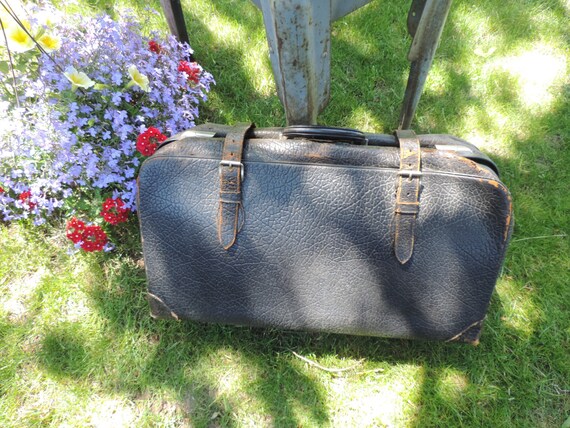 Cowhide luggage clearance
