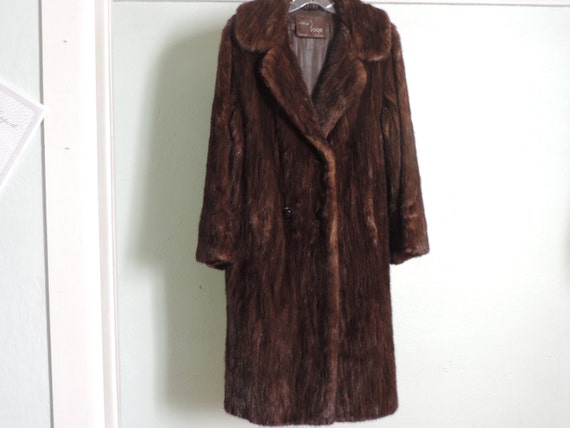 60's  MCM MINK COAT Full Length Luxuriously Lined… - image 1