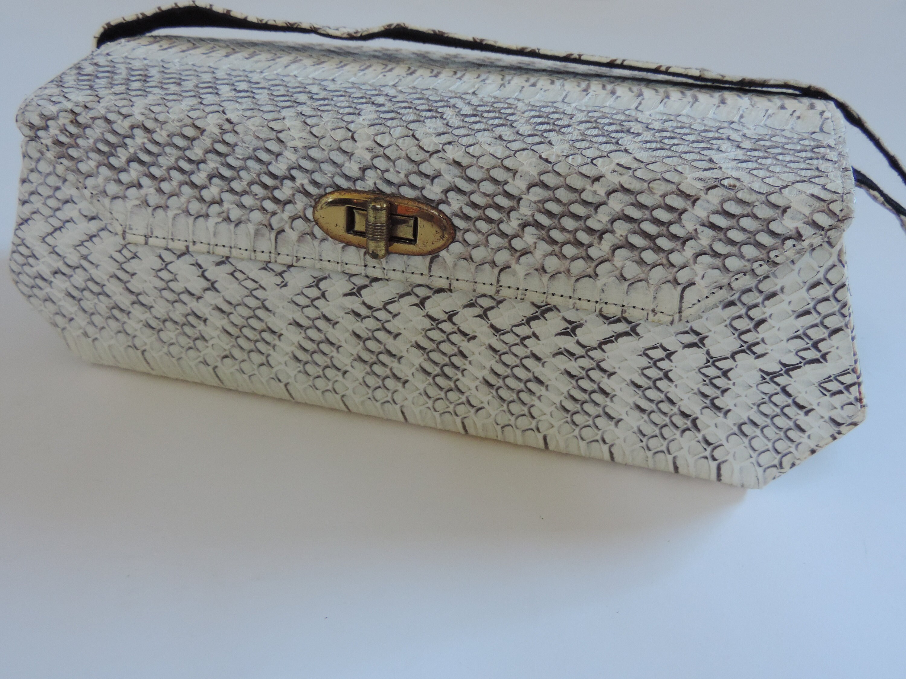 Mcm snakeskin bag cheap