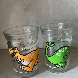 Welch's Dinosaur Glass Cup, Pterodactyl – Shop Cool Vintage Decor