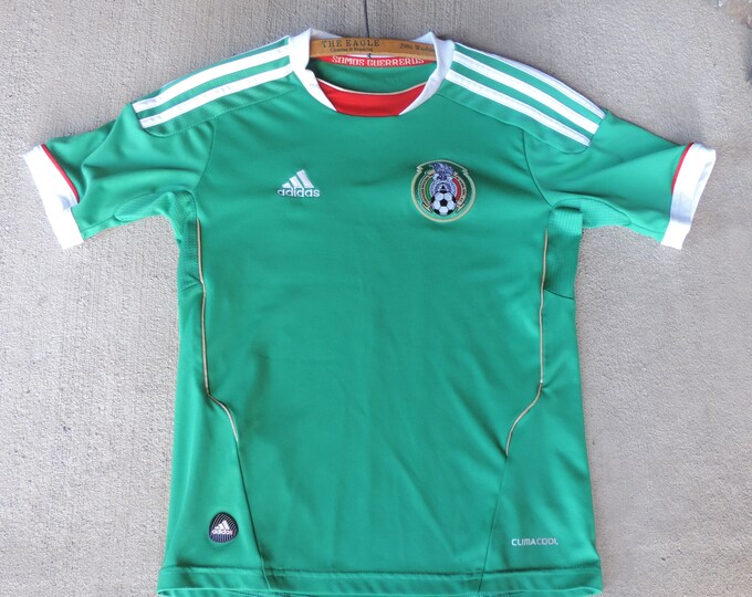 Vintage Soccer Jersey Authentic Mexico Professional Soccer Apparel