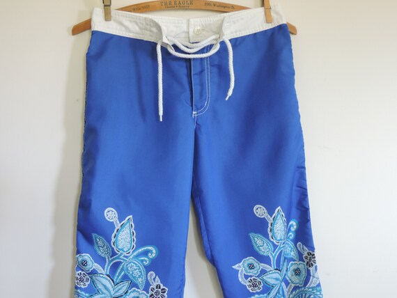 Vintage Guess Jeans Cropped Capri's Surf Pants L