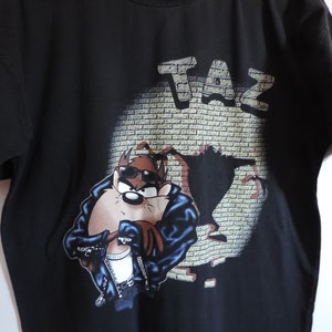 Vintage T Shirt TAZ Tasmanian Devil Looney Tunes Character T