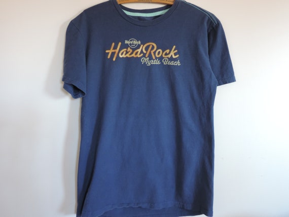 Vintage T Shirt Hard Rock Cafe Myrtle Beach  Prin… - image 2
