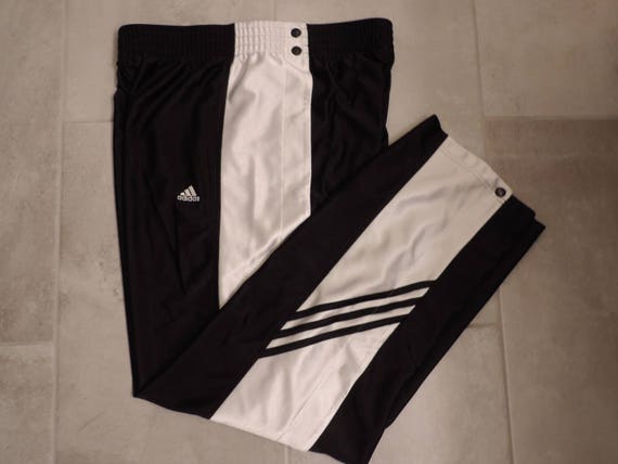 White adidas best sale snap pants