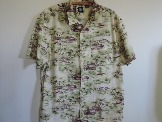 Gap on sale hawaiian shirt