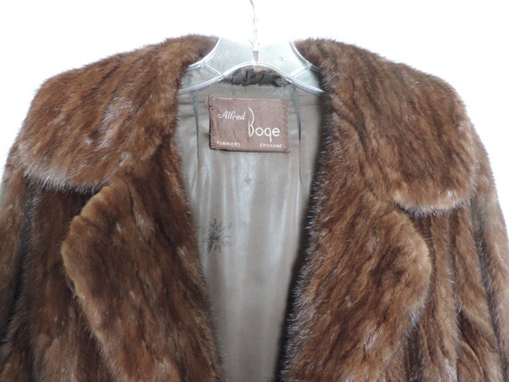 60's  MCM MINK COAT Full Length Luxuriously Lined… - image 3