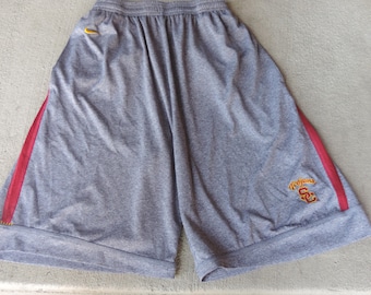 Vintage USC Nike Shorts Trojans Basketball Streetwear