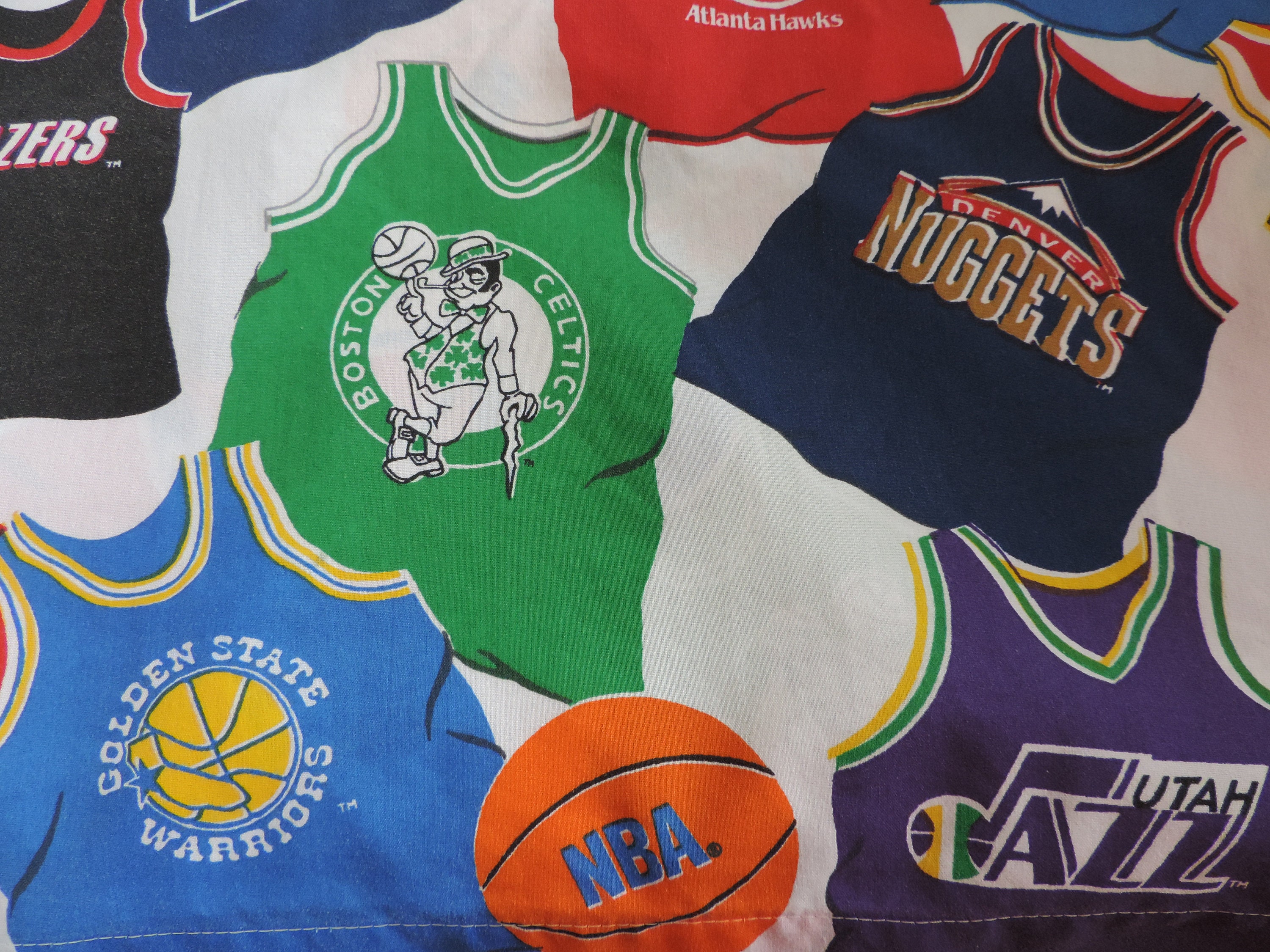 ヴィンテージ 90年代 NBA ツインシーツセット、アメリカ製、スポーツ