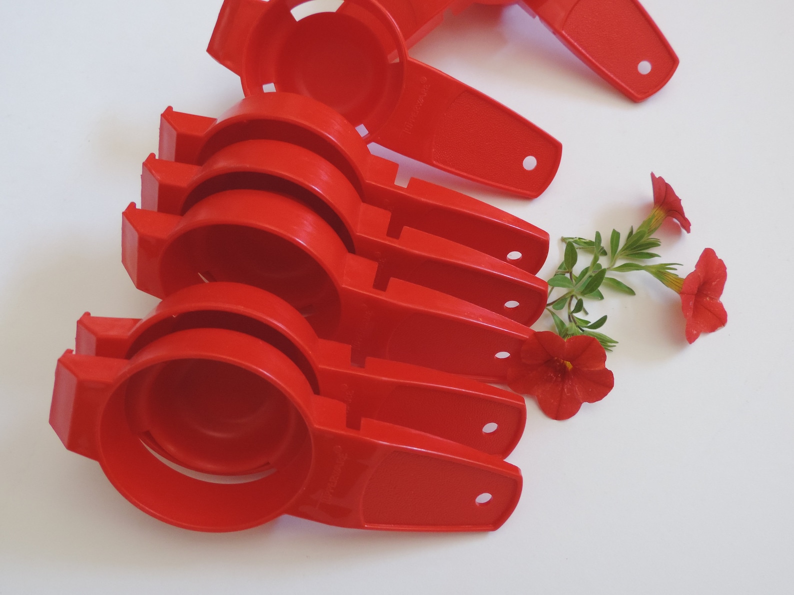 Vintage Tupperware Red Egg Separator Hand Held 1 Item Select Etsy