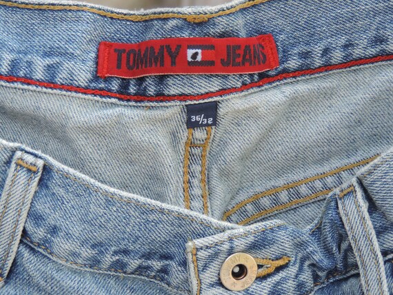90's TOMMY HILFIGER Denim Jeans Tommy Jeans Men's… - image 3
