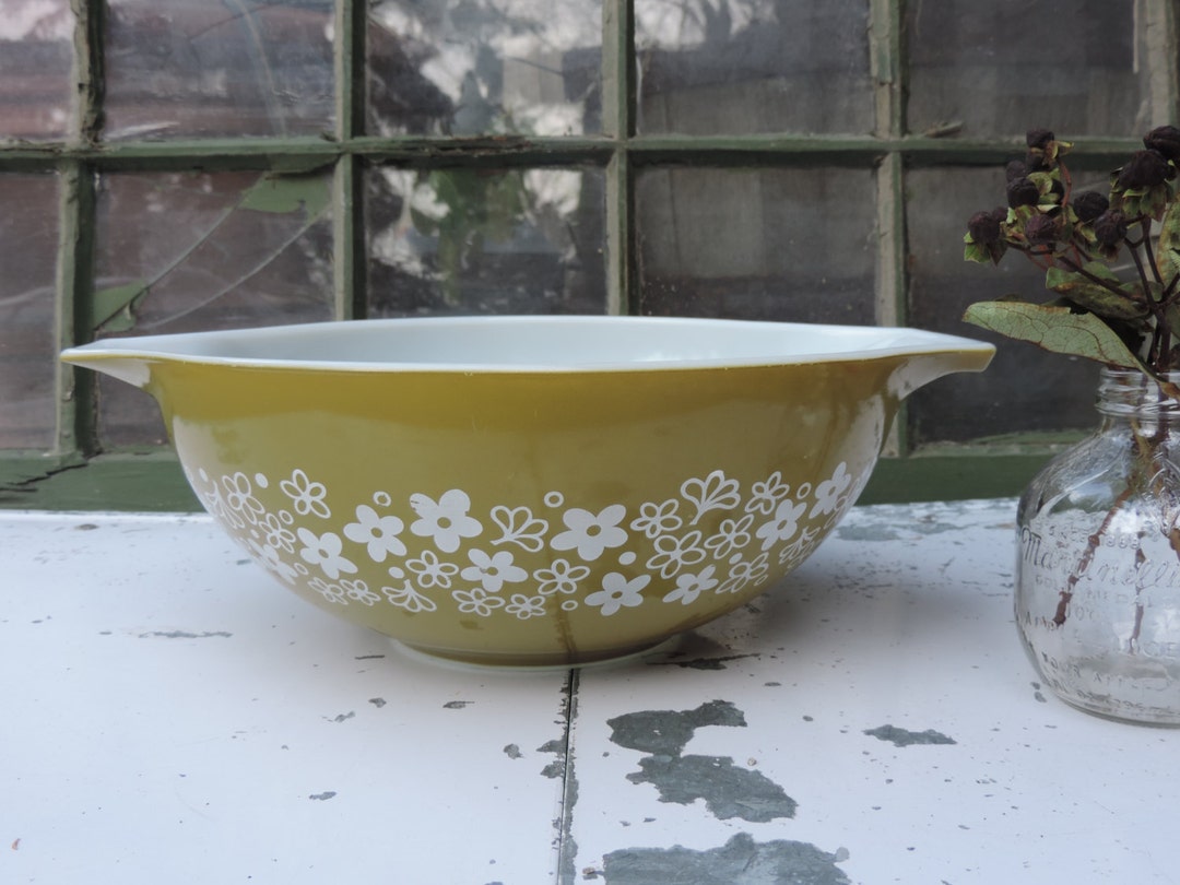 【4点セット】パイレックス Woodland シンデレラボウル 70's Vintage Pyrex Spring Blossom Cinderella Nesting Bowl 444