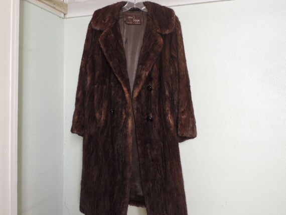 60's  MCM MINK COAT Full Length Luxuriously Lined… - image 2