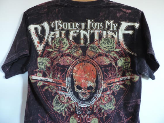 Ti Stearinlys Dinkarville Vintage T Shirt Bullet for My Valentine Poison Welsh Heavy - Etsy