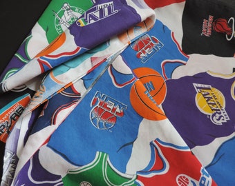 ヴィンテージ 90年代 NBA ツインシーツセット、アメリカ製、スポーツ
