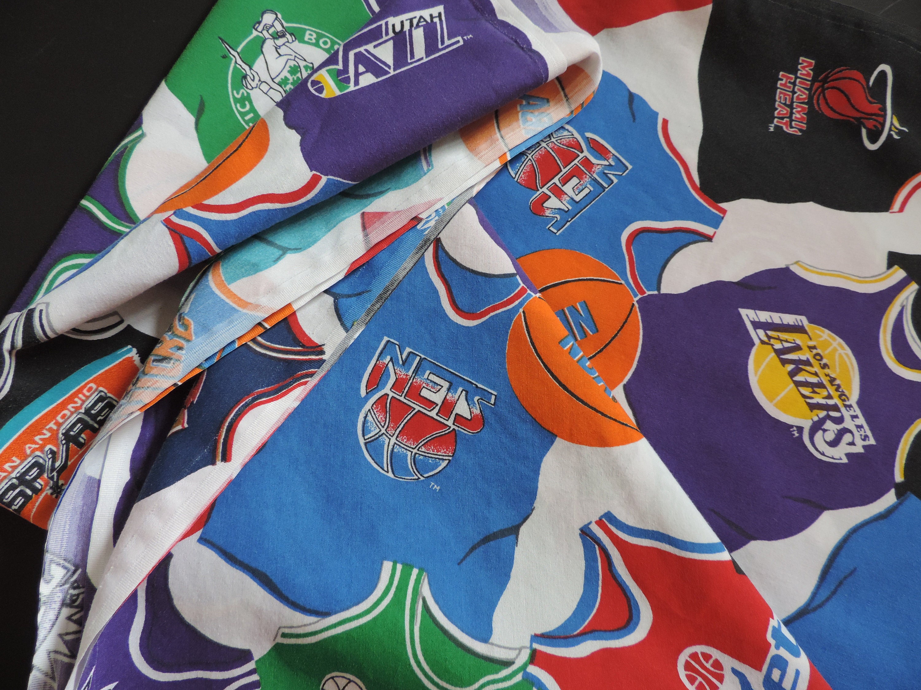 ヴィンテージ 90年代 NBA ツインシーツセット、アメリカ製、スポーツ