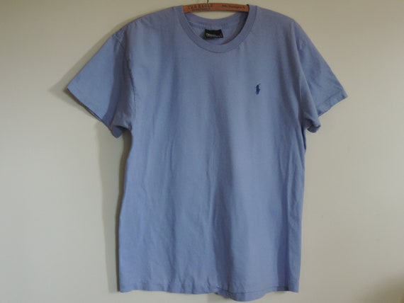 90's Polo T Shirt Ralph Lauren T Shirt Lavender/polo Logo | Etsy