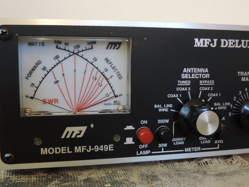 MJF Deluxe Versa Tuner ii Model MFJ949E 300W 1.830MHz Etsy