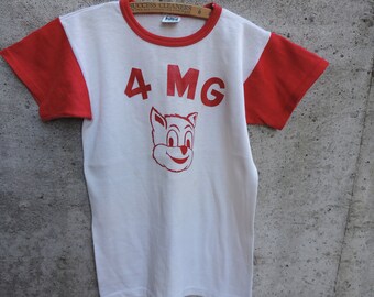 60s〜70s mason football Tシャツ サイズ42ー44 60s VINTAGE MASON Athletic フットボールTシャツ - メルカリ