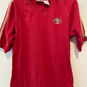 90&#39;s San Francisco 49er&#39;s T Shirt Sportswear NFL Team Cotton Shirt