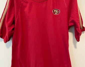 90's San Francisco 49er's T Shirt Sportswear NFL Team Cotton Shirt