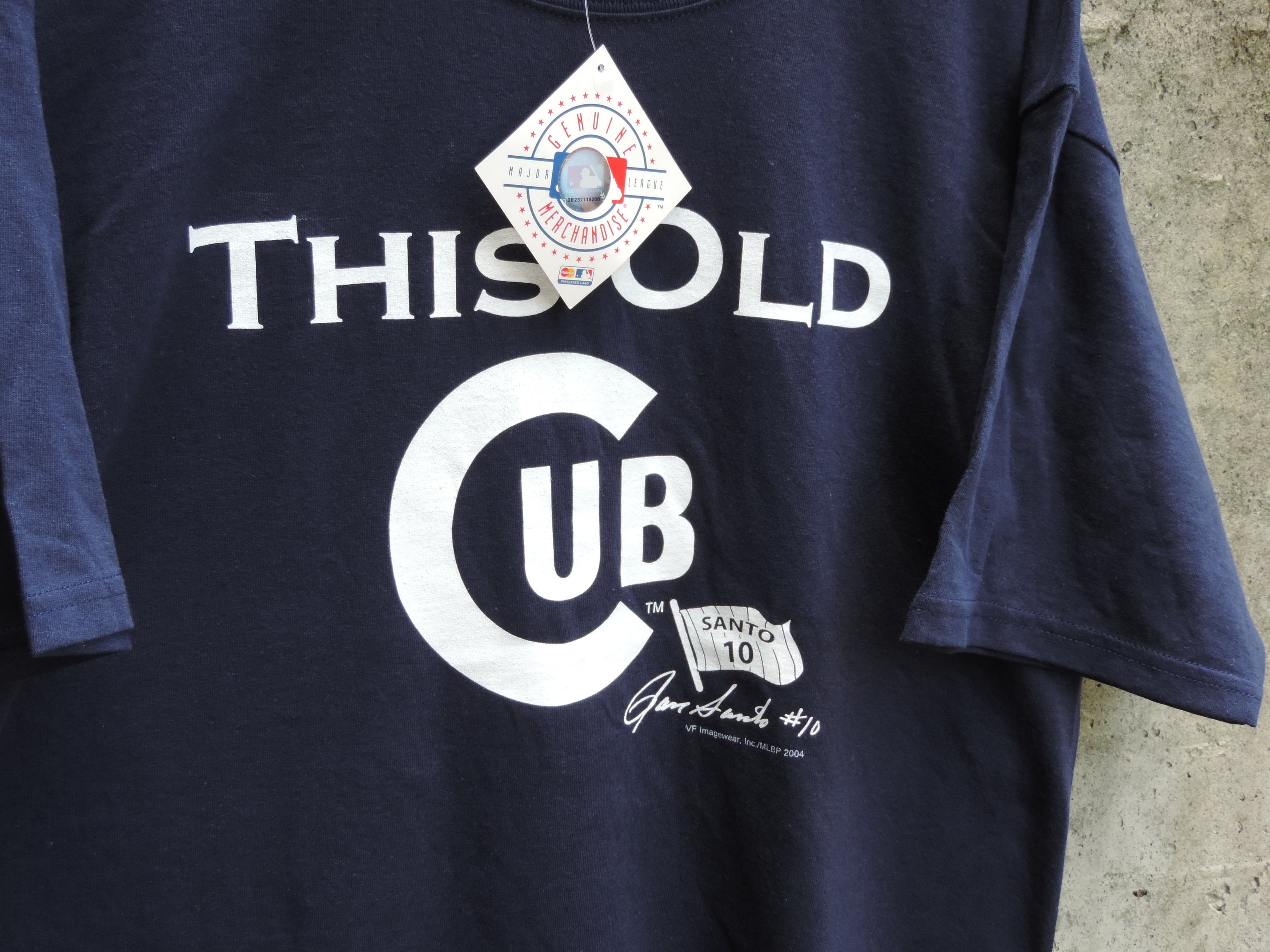 Deadstock Vintage MLB Chicago Cubs T Shirt Ron Santo 10 -  Sweden