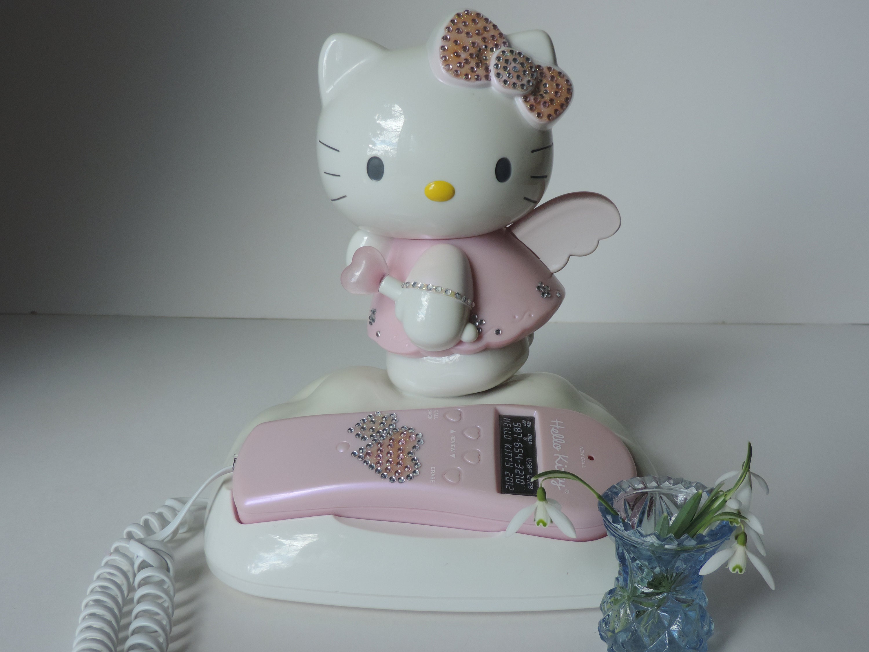 Vintage Hello Kitty Home Telephone With Caller ID 2003 Sanrio