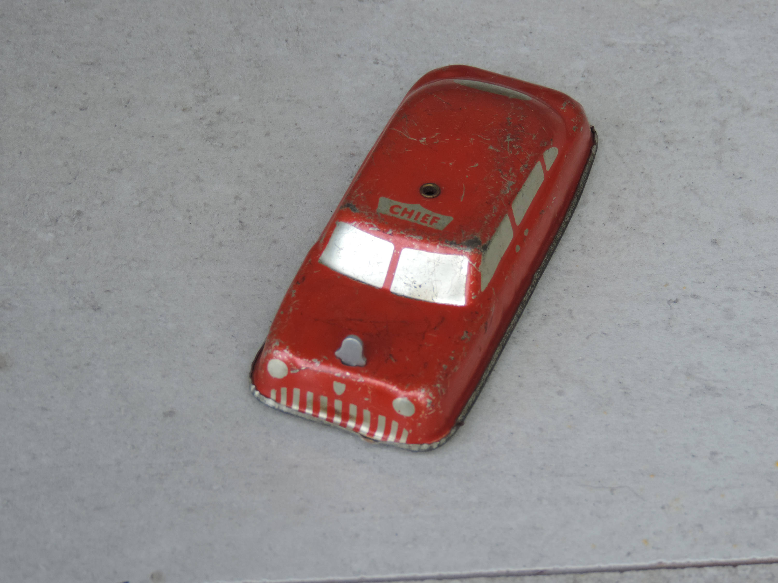 Lemezarugyar - Jouet en étain - Tinplate Friction Jaguar E-Type, Boxed