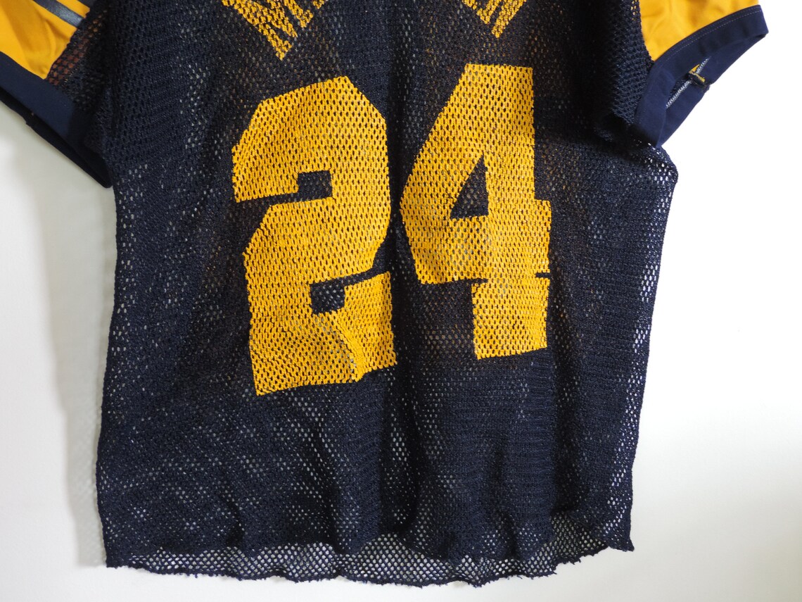 Vintage OLD Football Jersey 24 Michigan University of Michigan Etsy