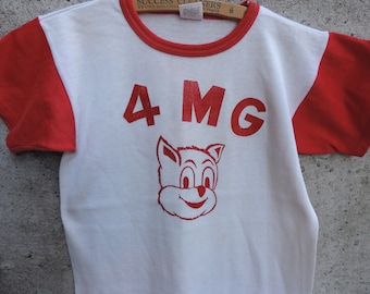 60s〜70s mason football Tシャツ サイズ42ー44 60s VINTAGE MASON Athletic フットボールTシャツ - メルカリ
