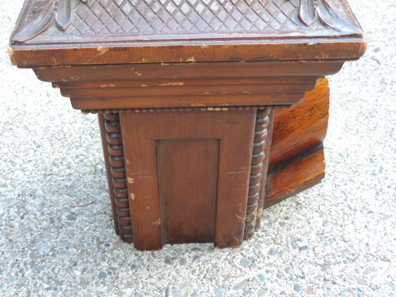 Antique Banister Finial Post Late 1800's Era Gonzaga Etsy