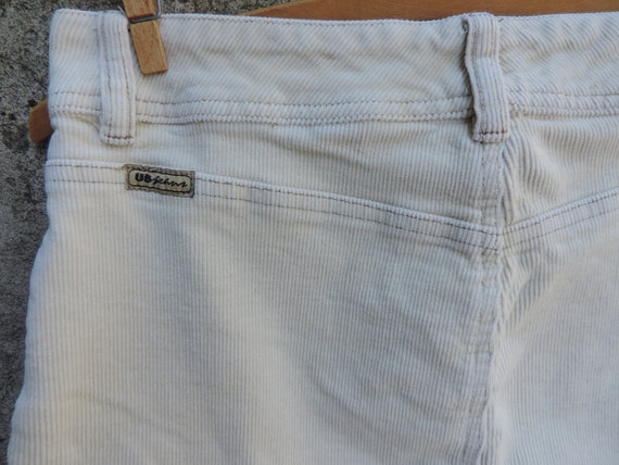 90's Corduroy Skirt Union Bay Beige Mini Wiggle J… - image 10