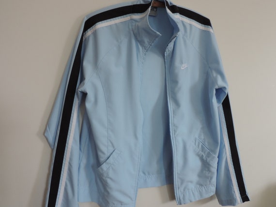 Vintage Nike Track Jacket 90 s Chaqueta de calentamiento de pista
