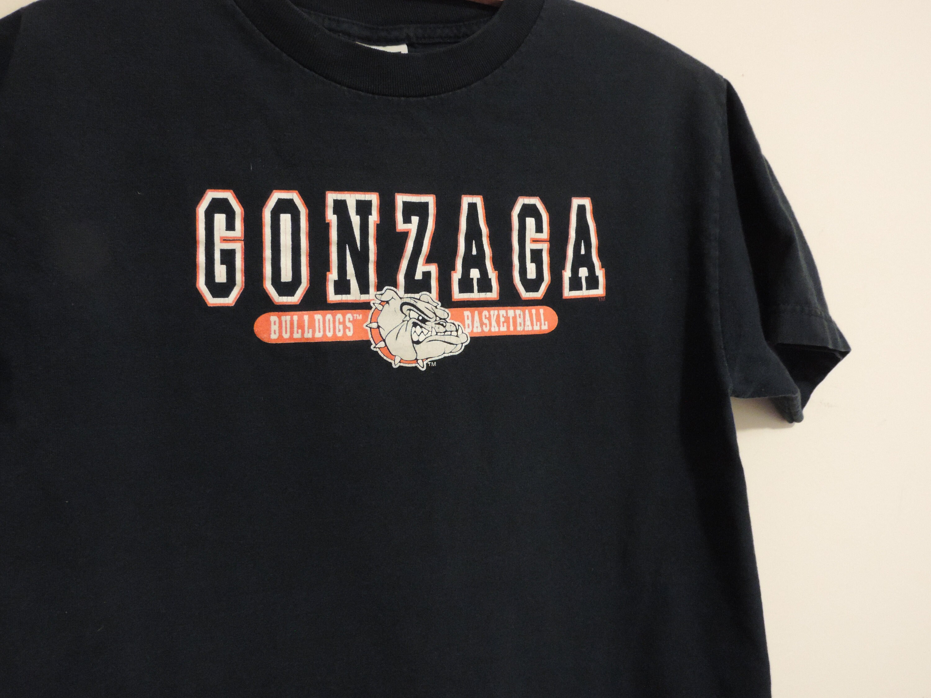Vintage T Shirt Gonzaga Basketball WCC 