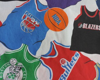 ヴィンテージ 90年代 NBA ツインシーツセット、アメリカ製、スポーツ