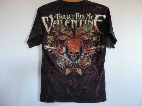 Vintage T Shirt  Bullet For My Valentine Poison W… - image 3