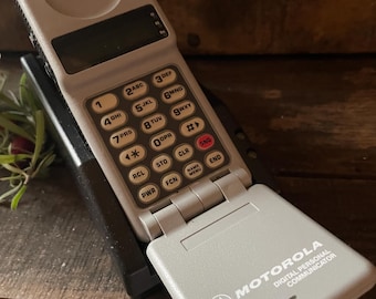 1989 Cell Phone Cellular Mega Phone Motorola US West Digital Personal Communicator