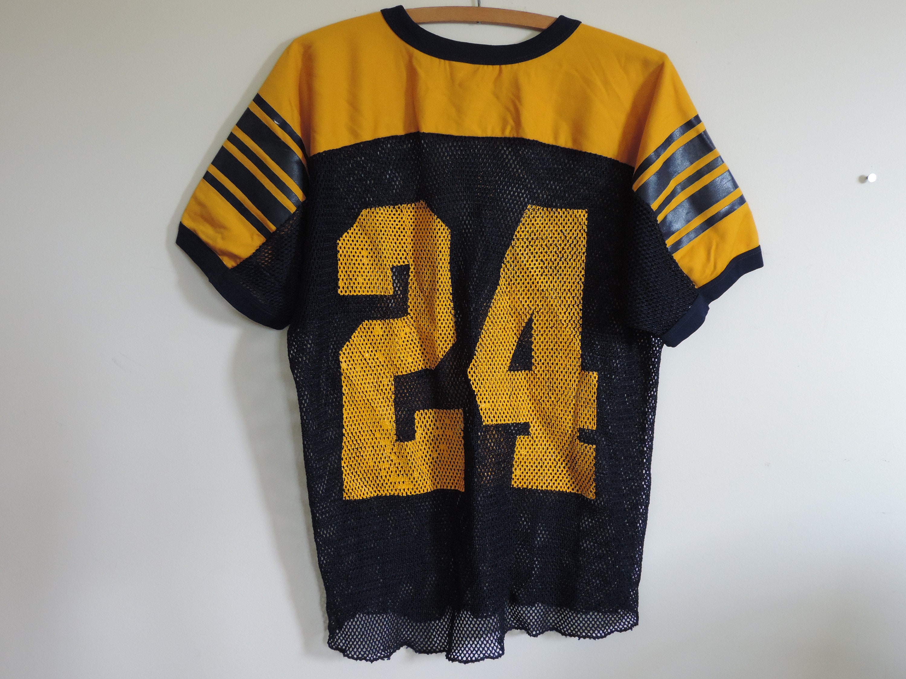 Vintage OLD Football Jersey 24 Michigan University of Etsy