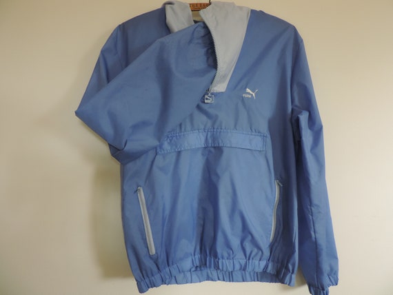 Vintage PUMA Windbreaker Track Jacket Puma Athlet… - image 1