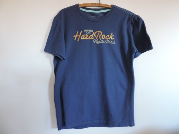 Vintage T Shirt Hard Rock Cafe Myrtle Beach  Prin… - image 5
