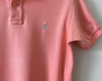 90's Ralph Lauren Polo T Shirt Pastel Blue Logo Size M - Etsy