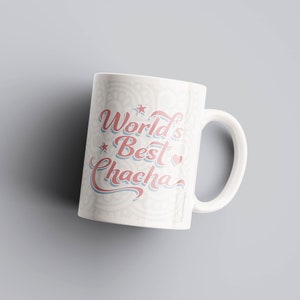 World's Best Chacha Mug Thaya/Mama/Masar/Fufar Gift Idea, Father's Day, Uncle, Birthday, Desi, Indian, South Asian, Punjabi, Hindi, Urdu. Chacha