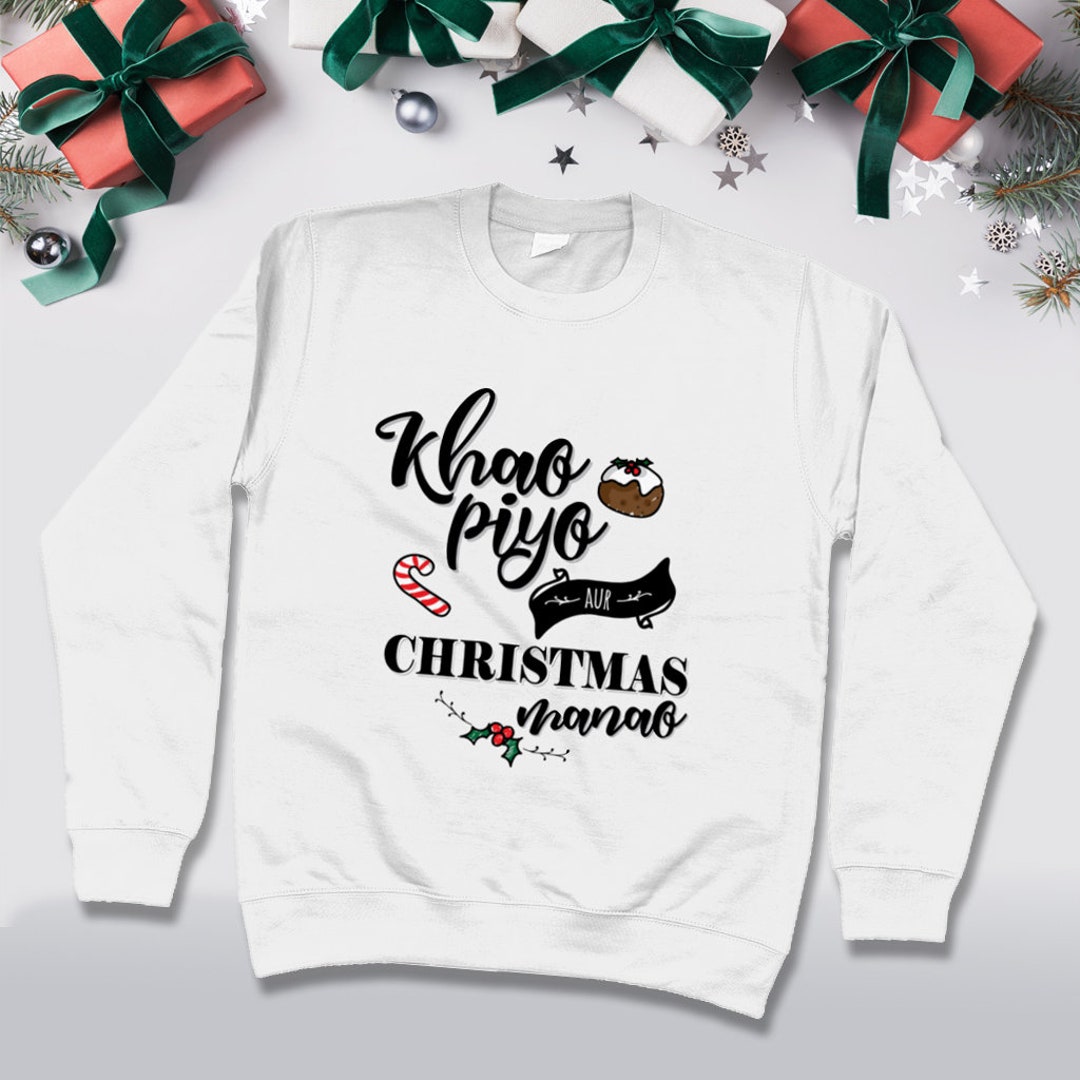 Punjabi christmas sweater deals