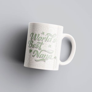 World&#39;s Best Nana Mug - Baba / Dada - Gift Idea, Father&#39;s Day, Birthday, Christmas, Diwali, Desi, Indian, South Asian, Punjabi, Hindi, Urdu.