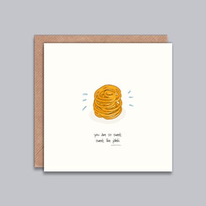 Sweet as Jalebi - Danke-Karte, Indianer Sweet, Dankbarkeit, Dankbar, Lehrer, Freund, Familie, Kollege, Punjabi, Hindi, Urdu, Indisch, Desi.